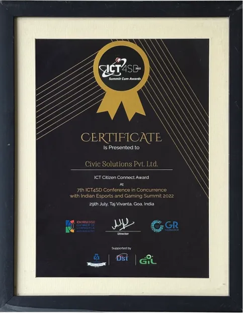 ICT4SD Award
