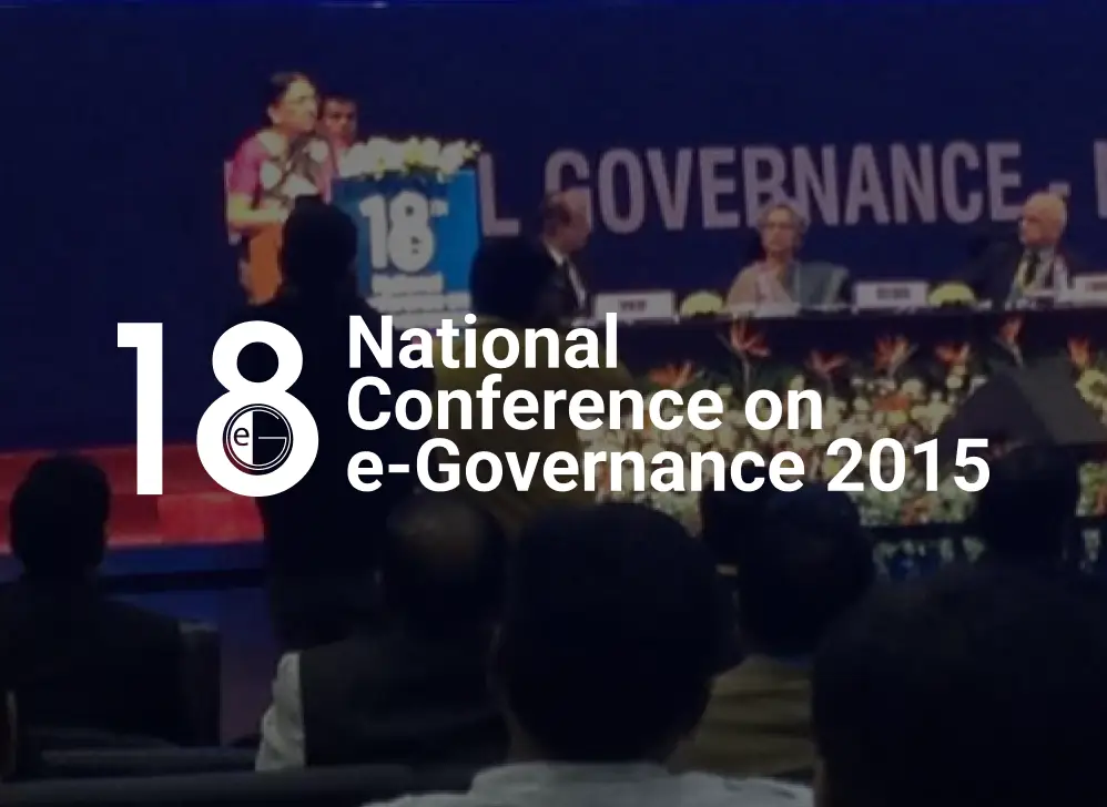 18th National Conference on e-Governance 2015