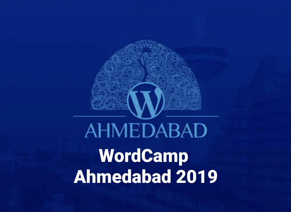 Official sponsor WordCamp Ahmedabad 2019