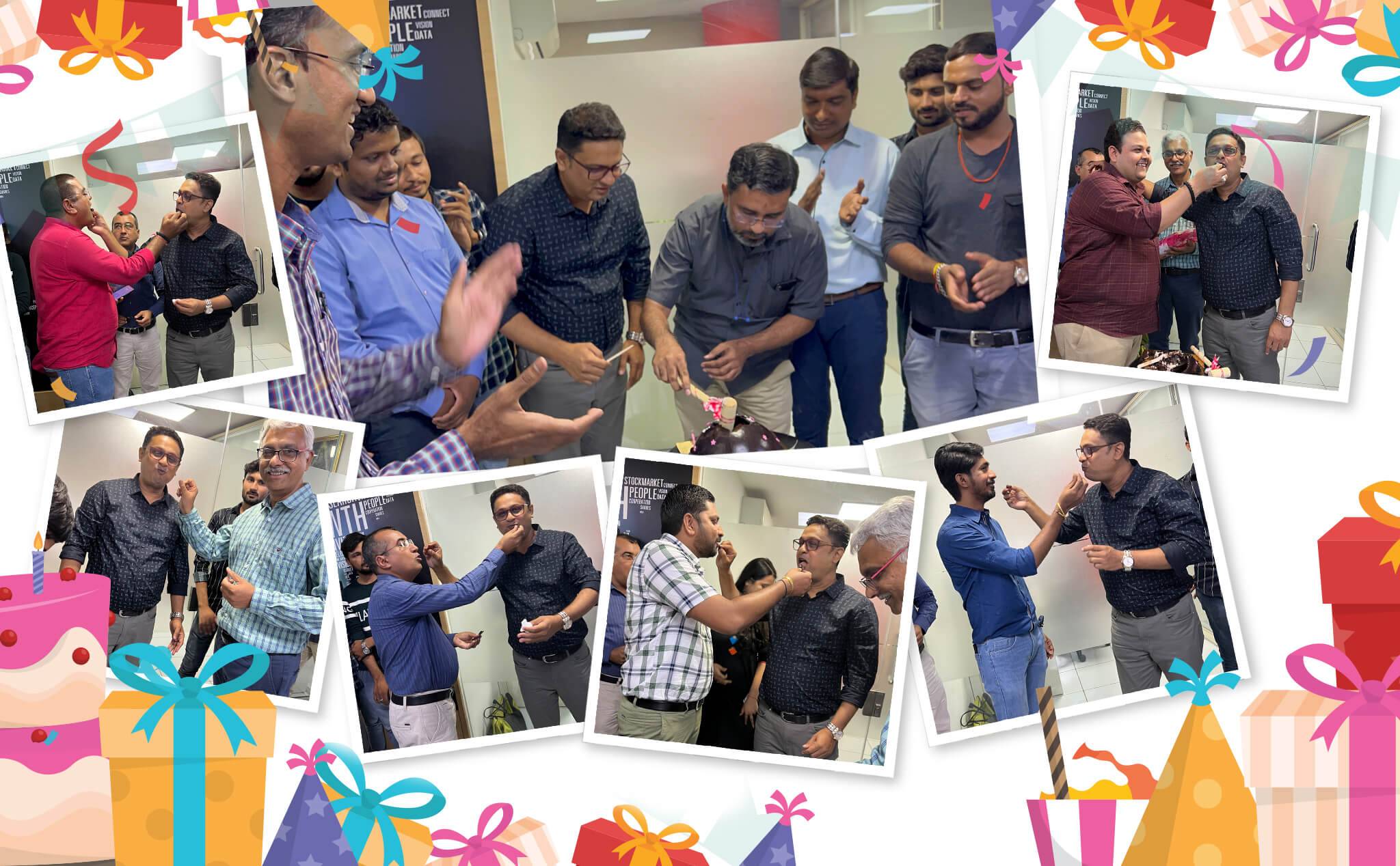 Our mentor cum leader's birthday is a day of celebration for all of us! Silicon family enjoys the boss' birthday with the utmost joy.