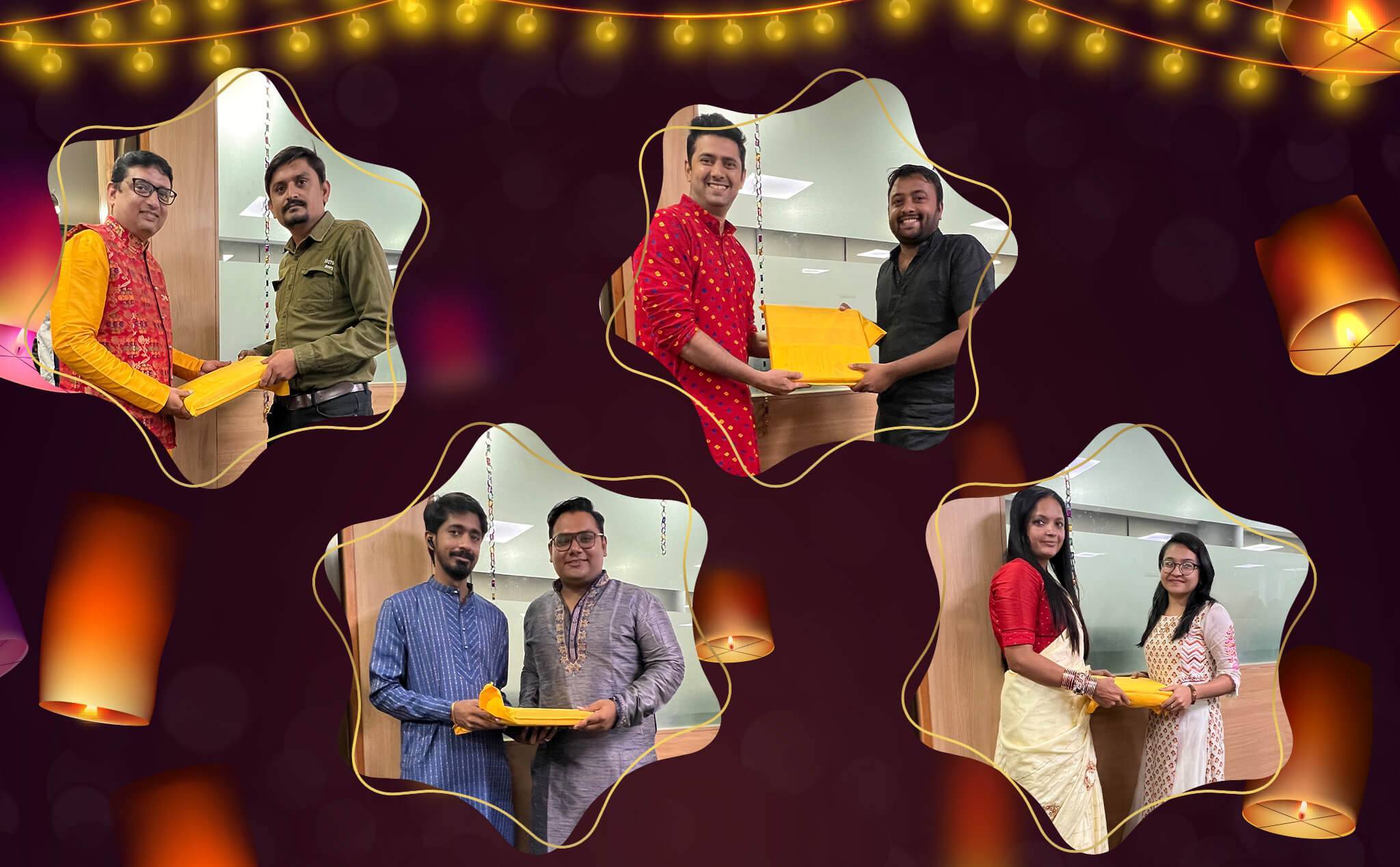 Silicon IT Hub company celebrated Diwali with a spectacular event, illuminating the workplace with joy, and fostering a spirit of togetherness among employees.